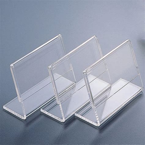 business card holder display plastic